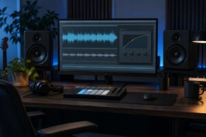 how to use sidechain compression on pads