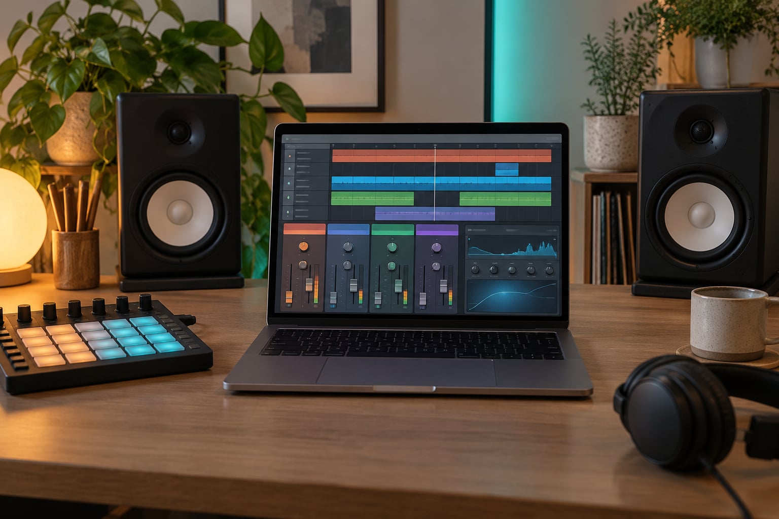 how to set up a logic pro template for edm