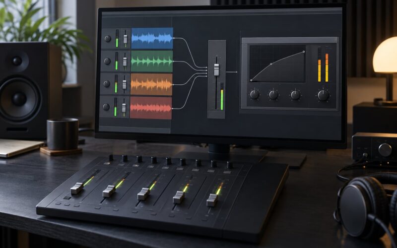 How to Use Glue Compression on a Group for EDM Mixes 2026