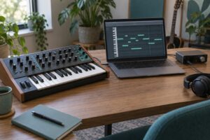 how to record midi from a hardware synth