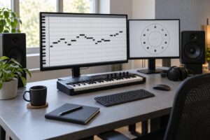how to transpose a melody into a different key