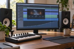 how to automate reverb size for drama