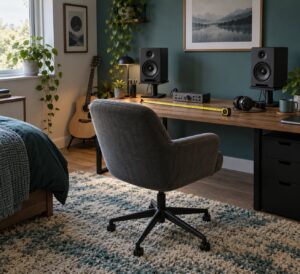 how to set up studio monitors in a small room