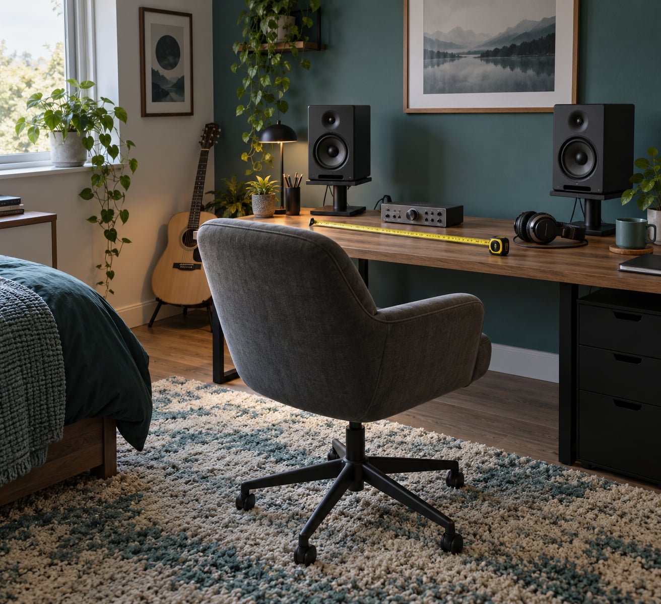 how to set up studio monitors in a small room