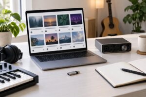 how to write a track description for stores
