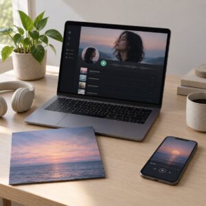 how to set up an artist page on streaming services