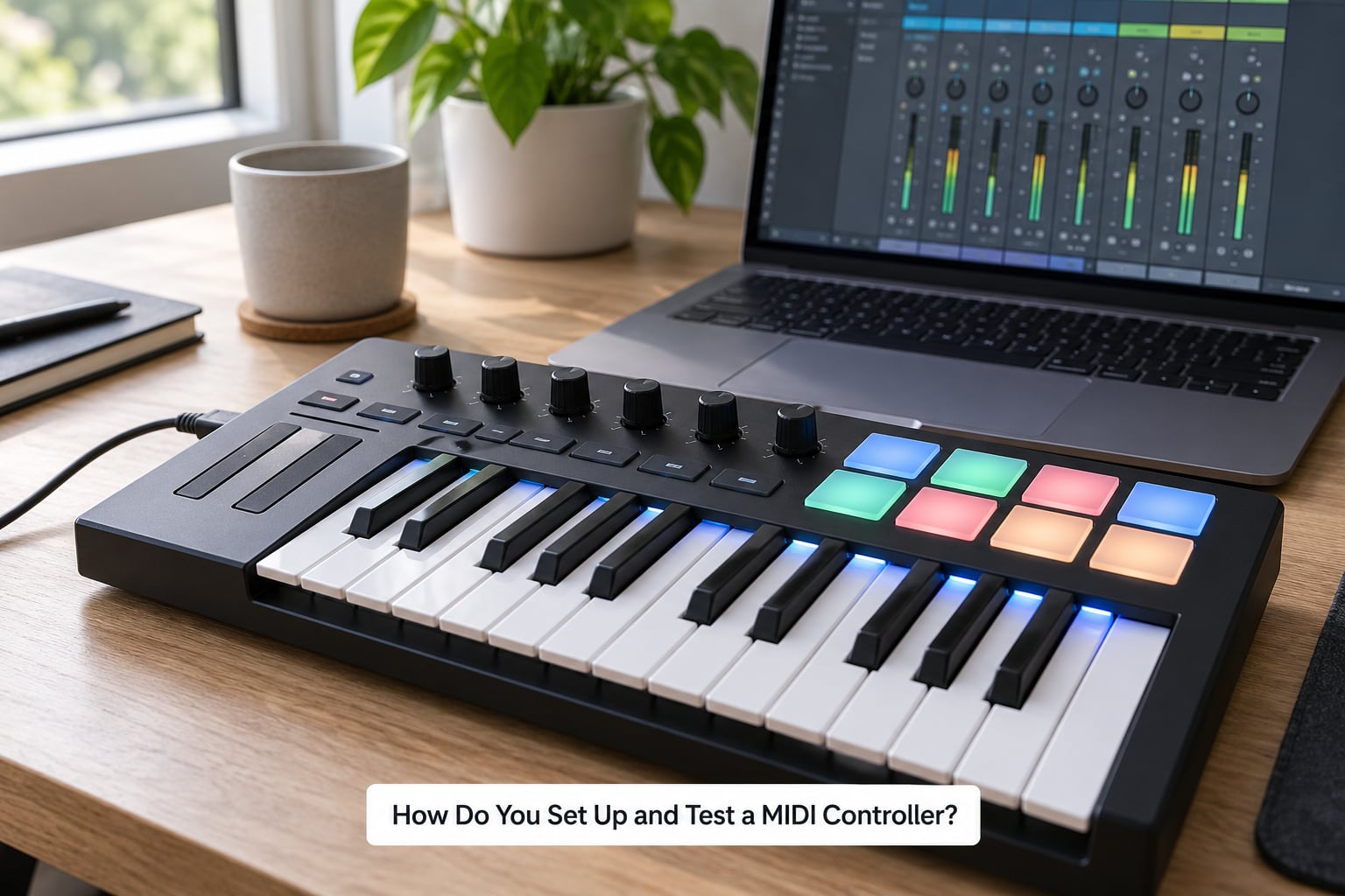 How Do You Set Up and Test a MIDI Controller?