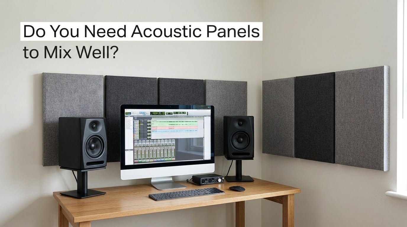 Do You Need Acoustic Panels to Mix Well?