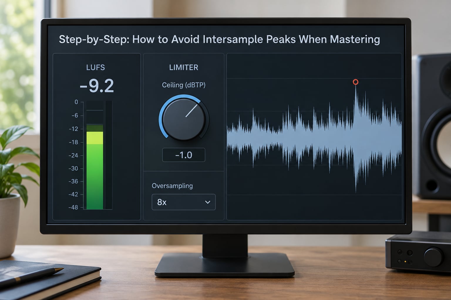 Step-by-Step: How to Avoid Intersample Peaks When Mastering
