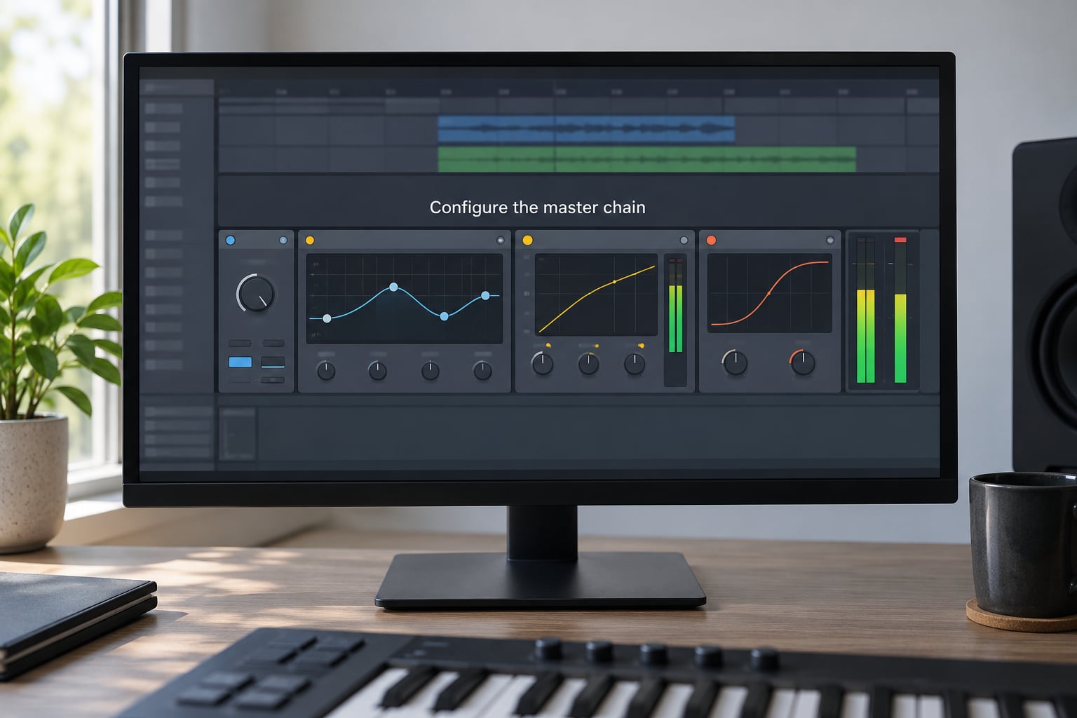 Configure the master chain