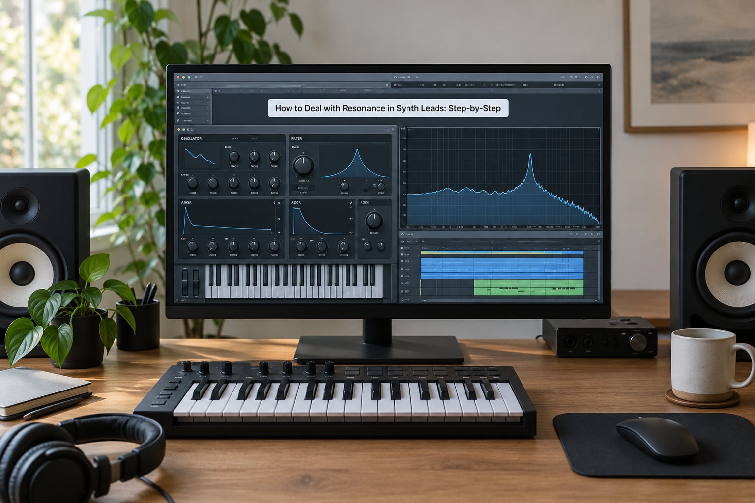 How to Deal with Resonance in Synth Leads: Step-by-Step