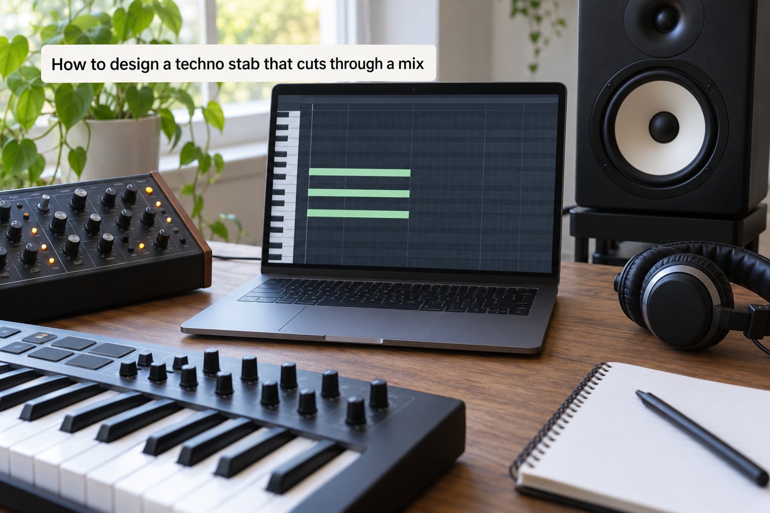 How to design a techno stab that cuts through a mix