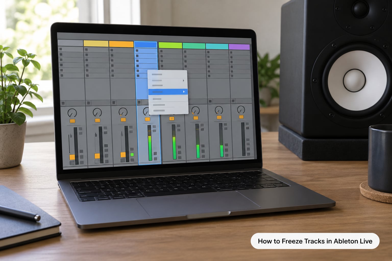 How to Freeze Tracks in Ableton Live