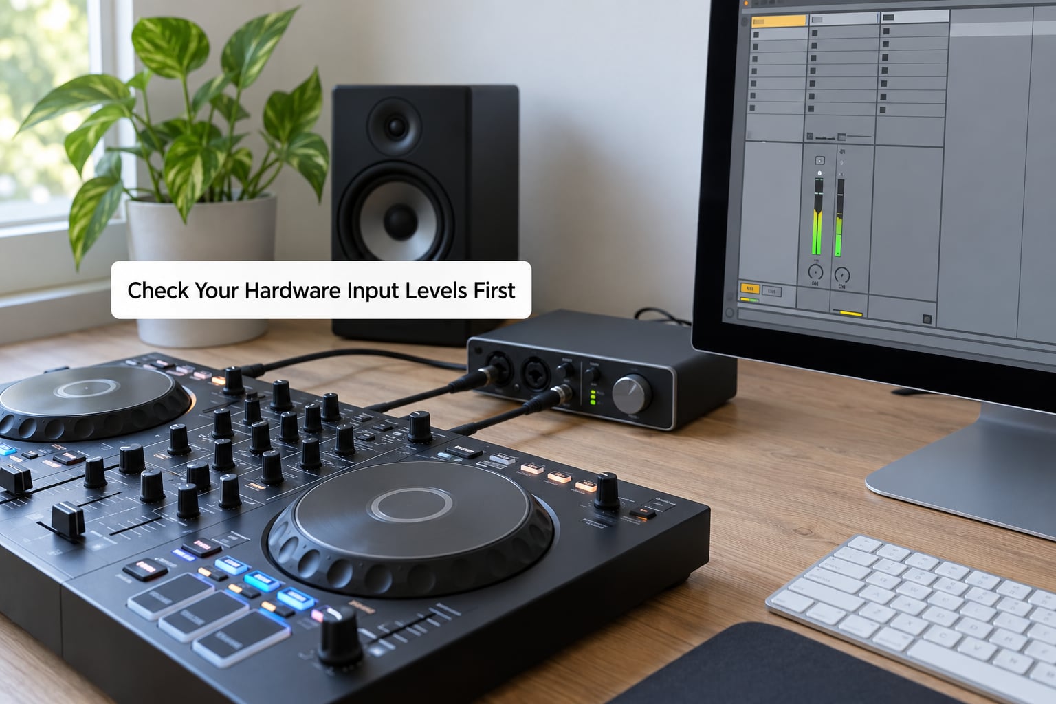 Check Your Hardware Input Levels First