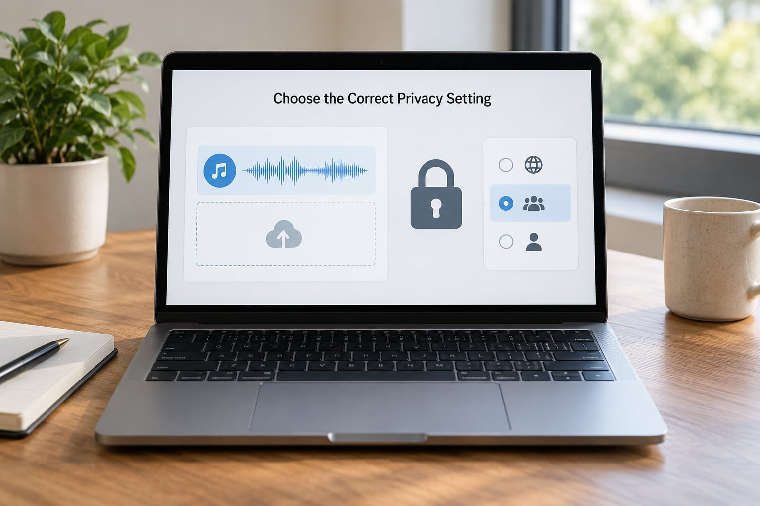 Choose the Correct Privacy Setting