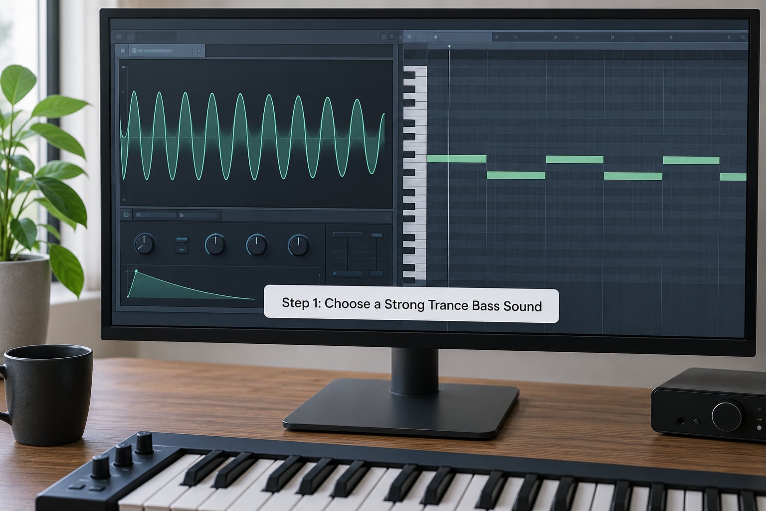 Step 1: Choose a Strong Trance Bass Sound