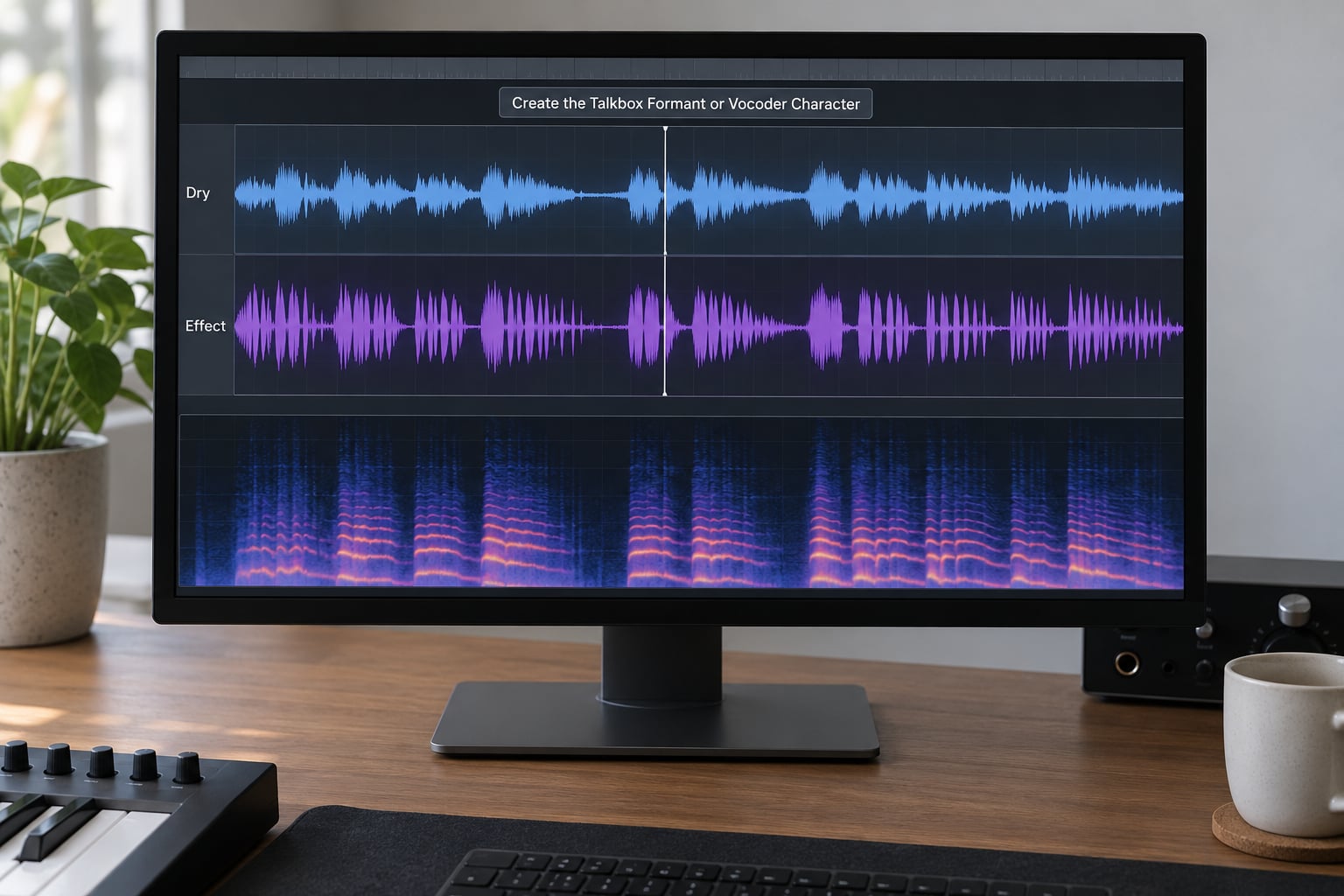 Create the Talkbox Formant or Vocoder Character