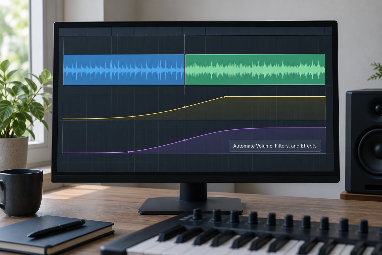 Automate Volume, Filters, and Effects