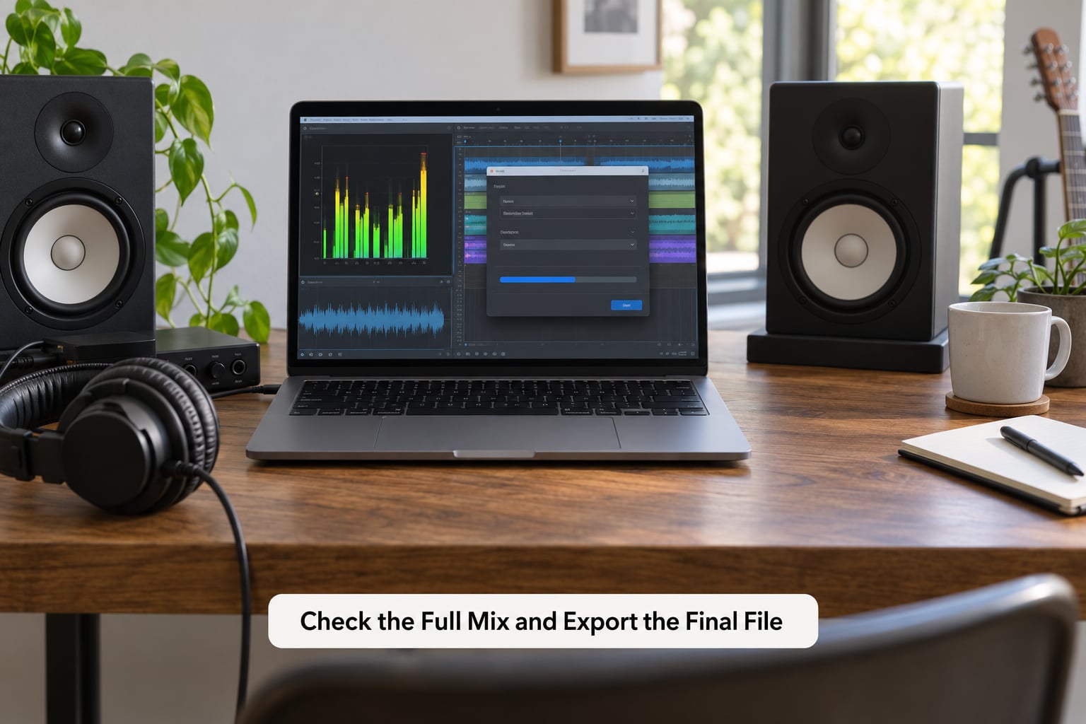 Check the Full Mix and Export the Final File