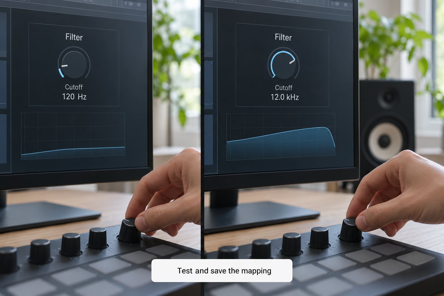 Test and save the mapping