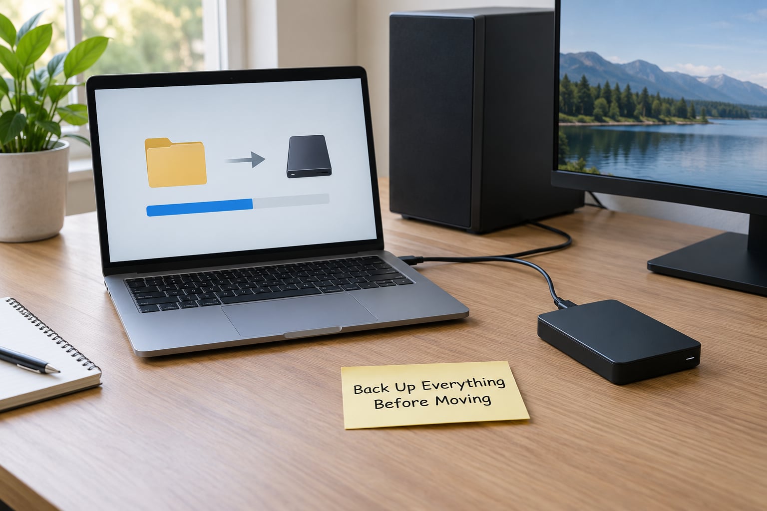 Back Up Everything Before Moving