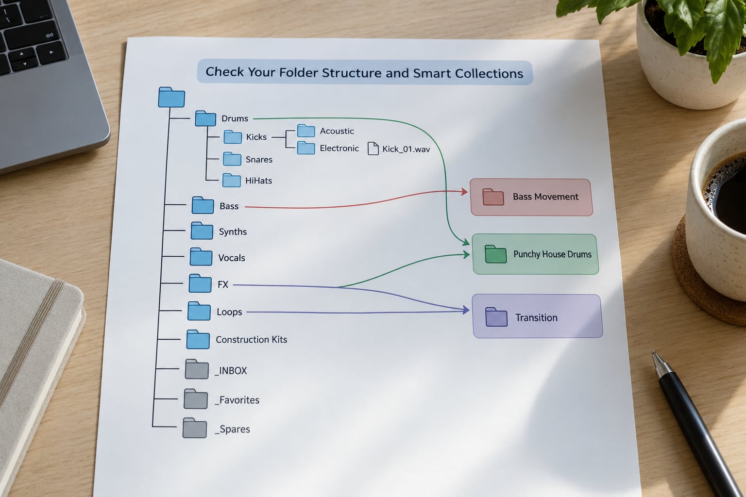Check Your Folder Structure and Smart Collections