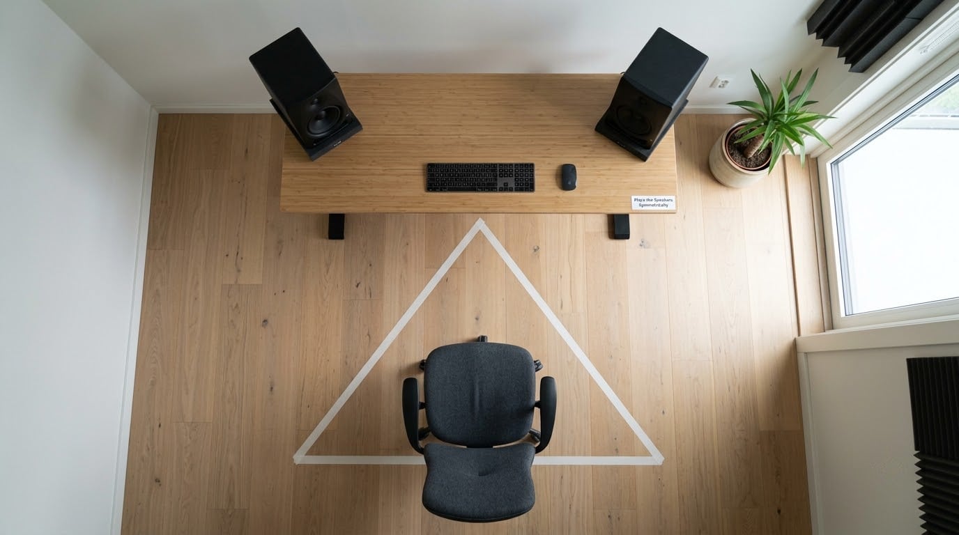 Place the Speakers Symmetrically