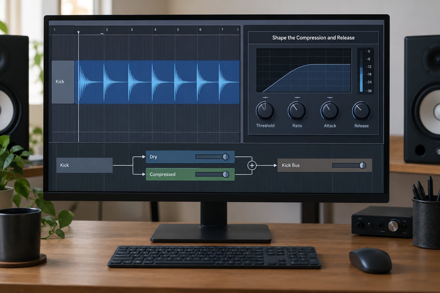 Shape the Compression and Release