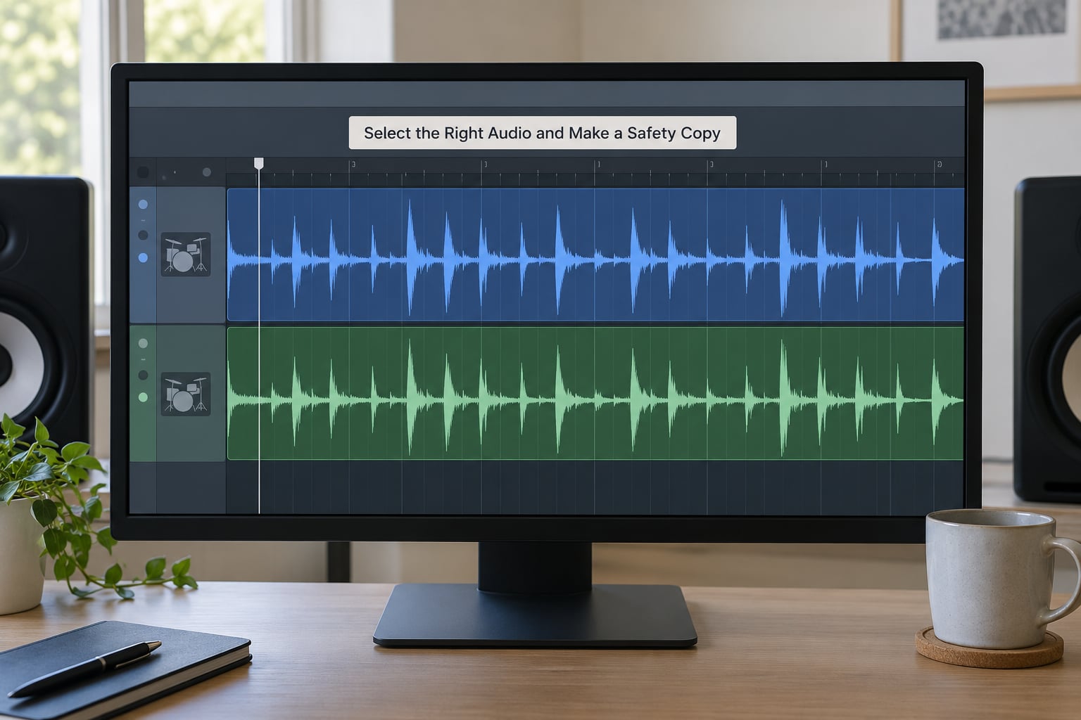 Select the Right Audio and Make a Safety Copy