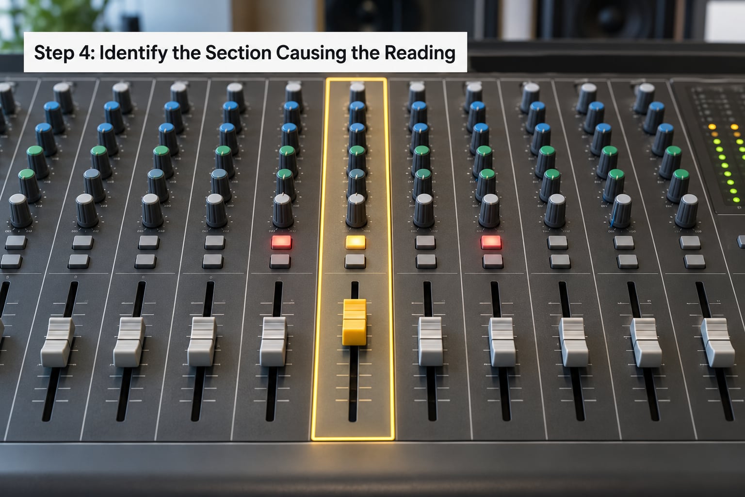Step 4: Identify the Section Causing the Reading
