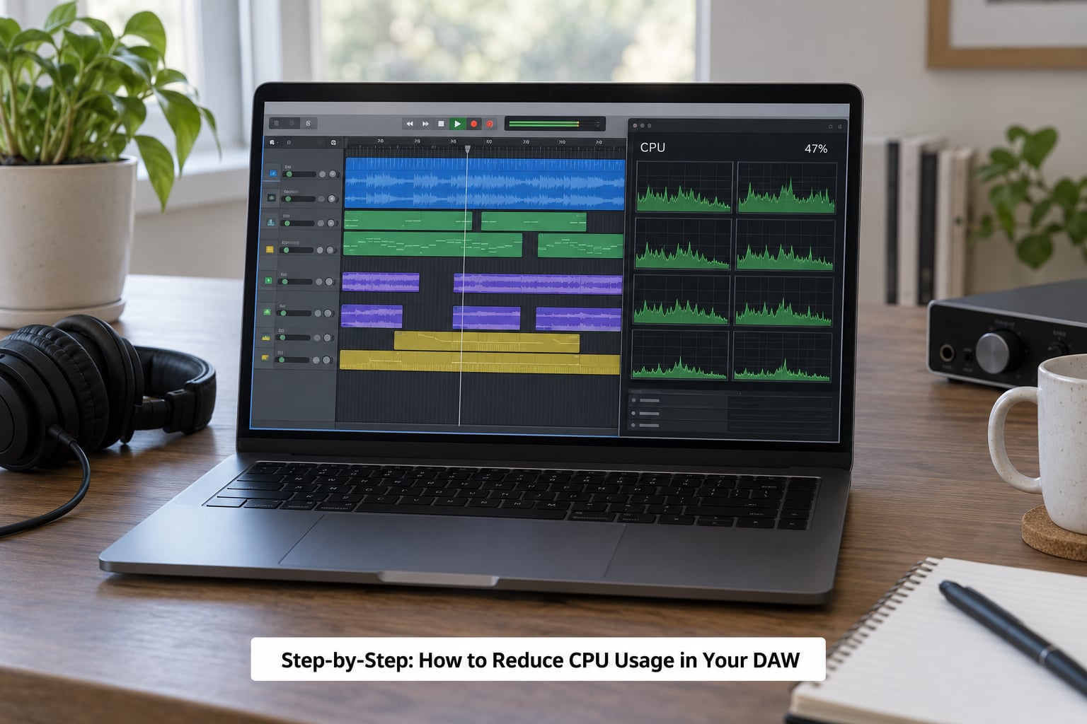 Step-by-Step: How to Reduce CPU Usage in Your DAW