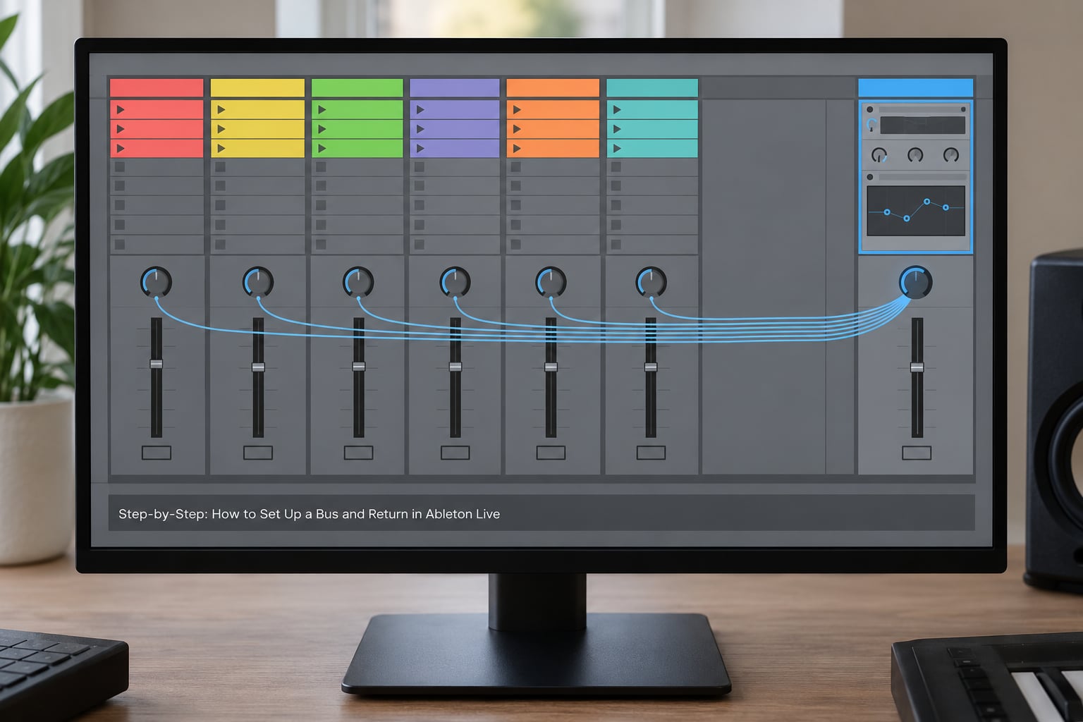 Step-by-Step: How to Set Up a Bus and Return in Ableton Live