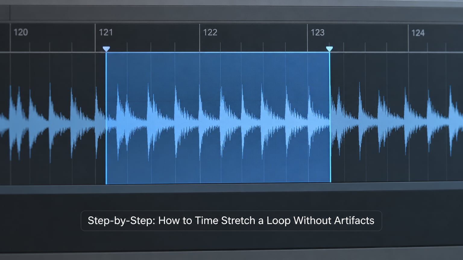 Step-by-Step: How to Time Stretch a Loop Without Artifacts