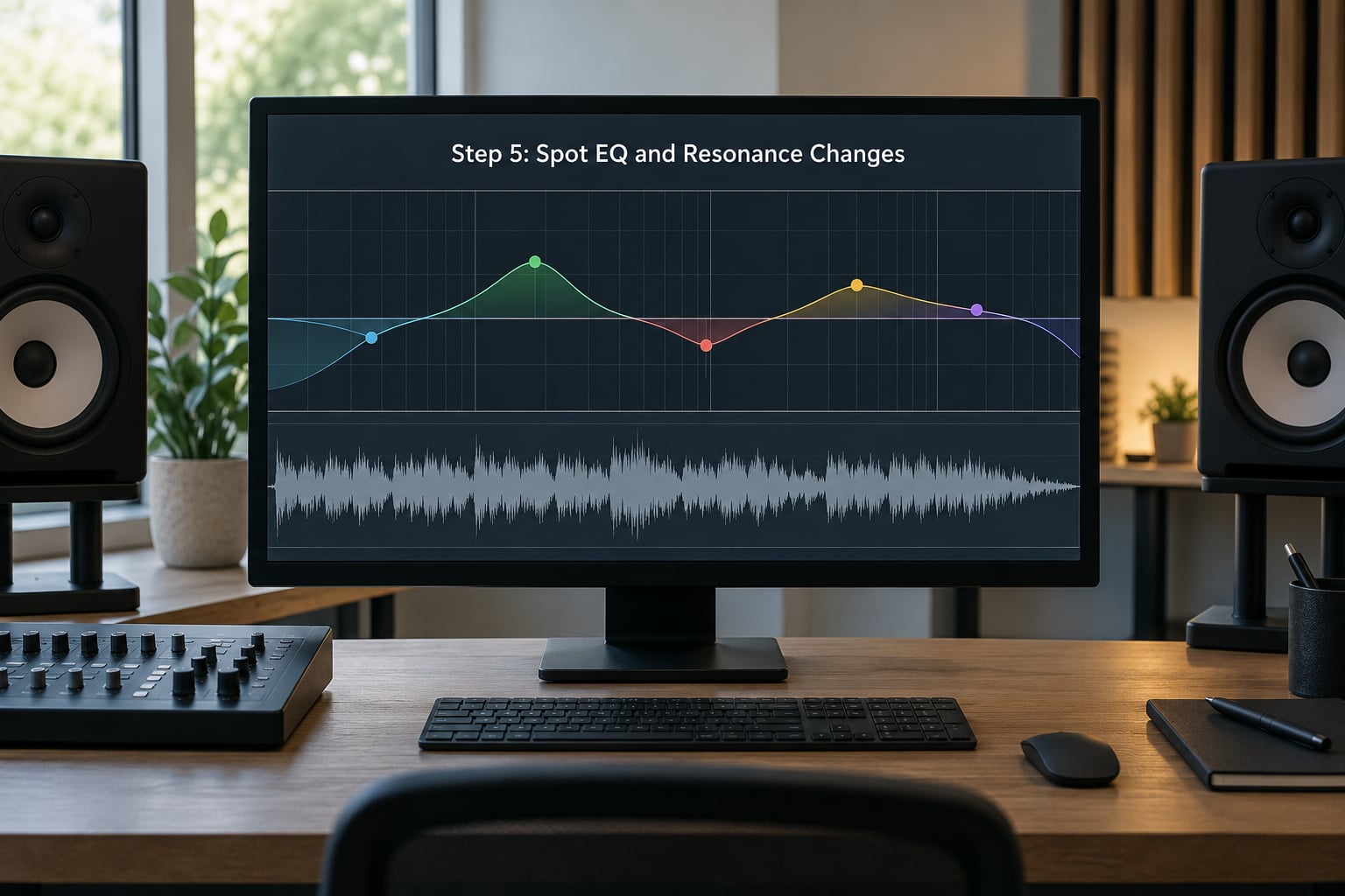 Step 5: Spot EQ and Resonance Changes