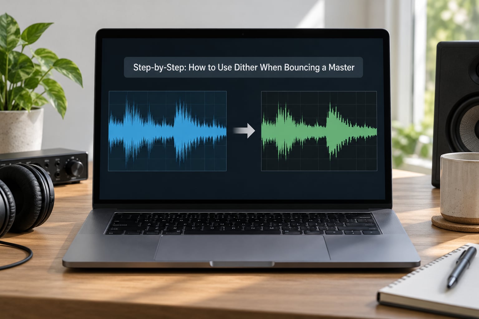 Step-by-Step: How to Use Dither When Bouncing a Master