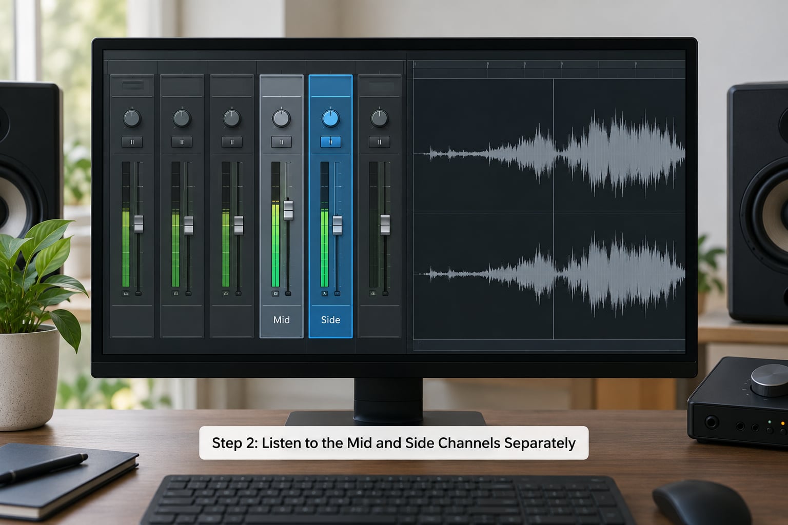 Step 2: Listen to the Mid and Side Channels Separately