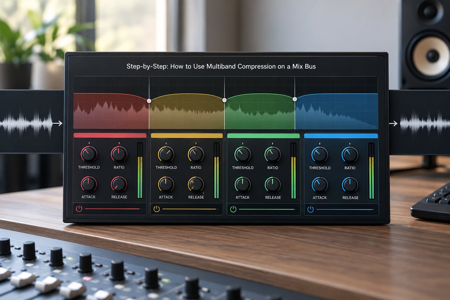 Step-by-Step: How to Use Multiband Compression on a Mix Bus