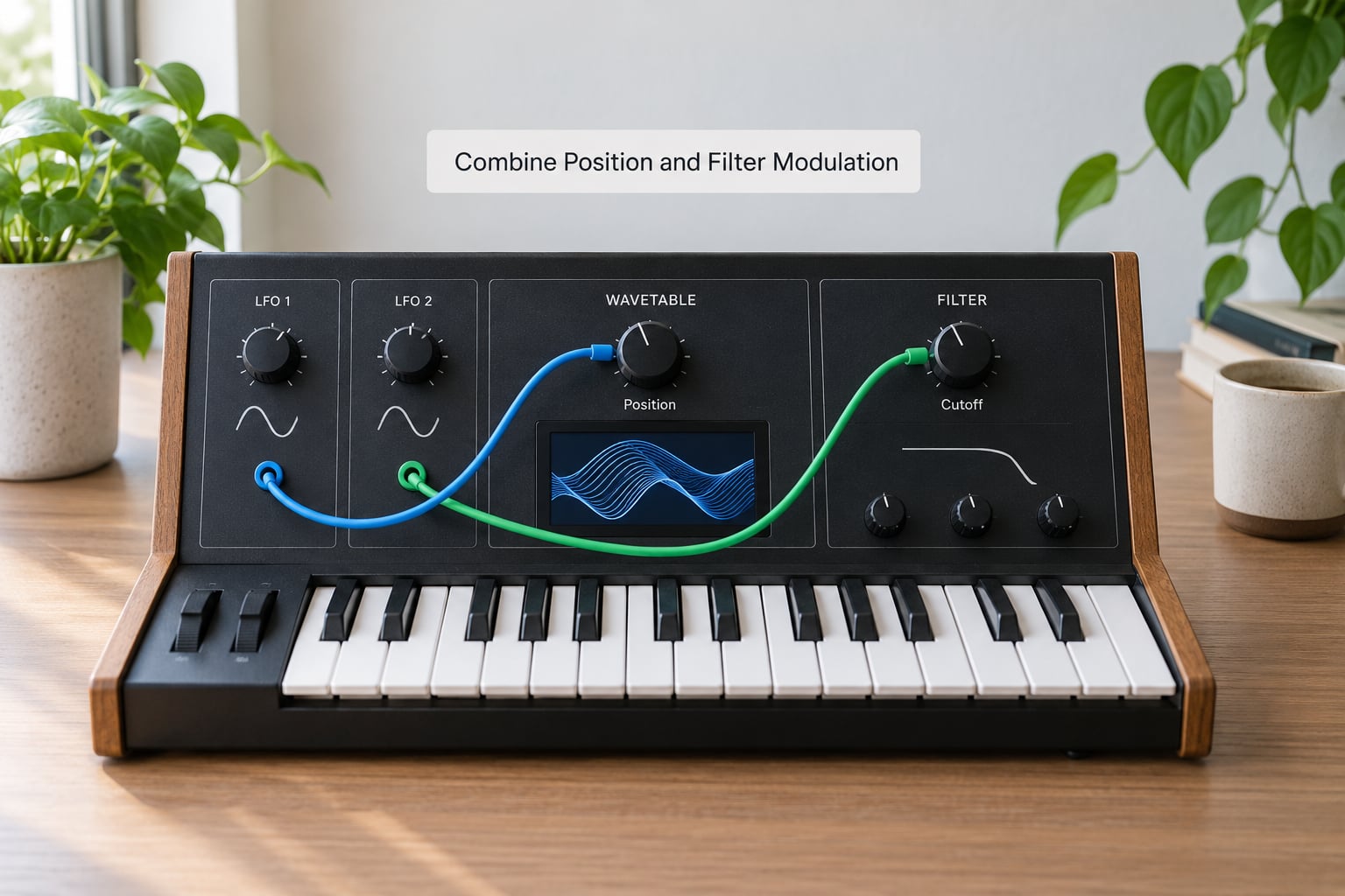 Combine Position and Filter Modulation