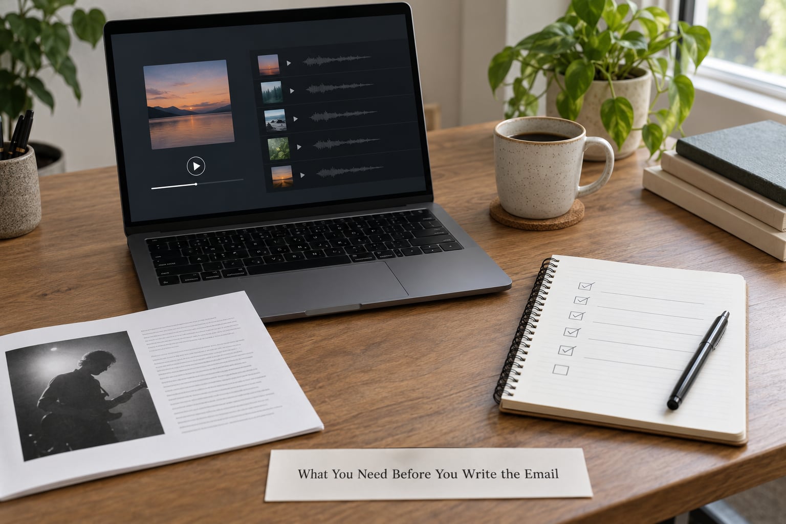 What You Need Before You Write the Email