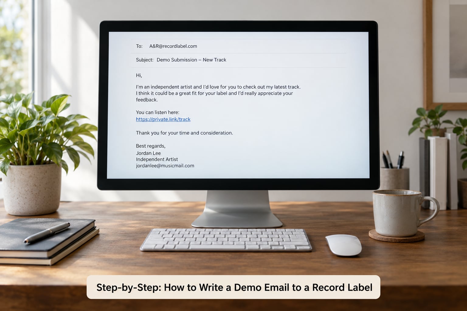 Step-by-Step: How to Write a Demo Email to a Record Label