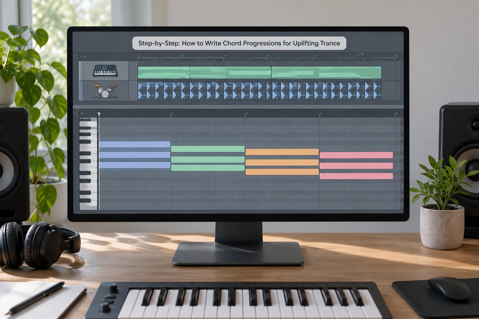 Step-by-Step: How to Write Chord Progressions for Uplifting Trance