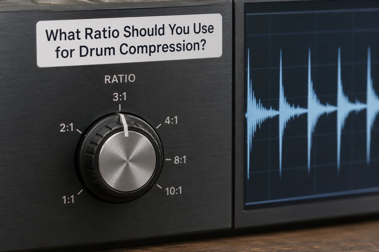 What Ratio Should You Use for Drum Compression?