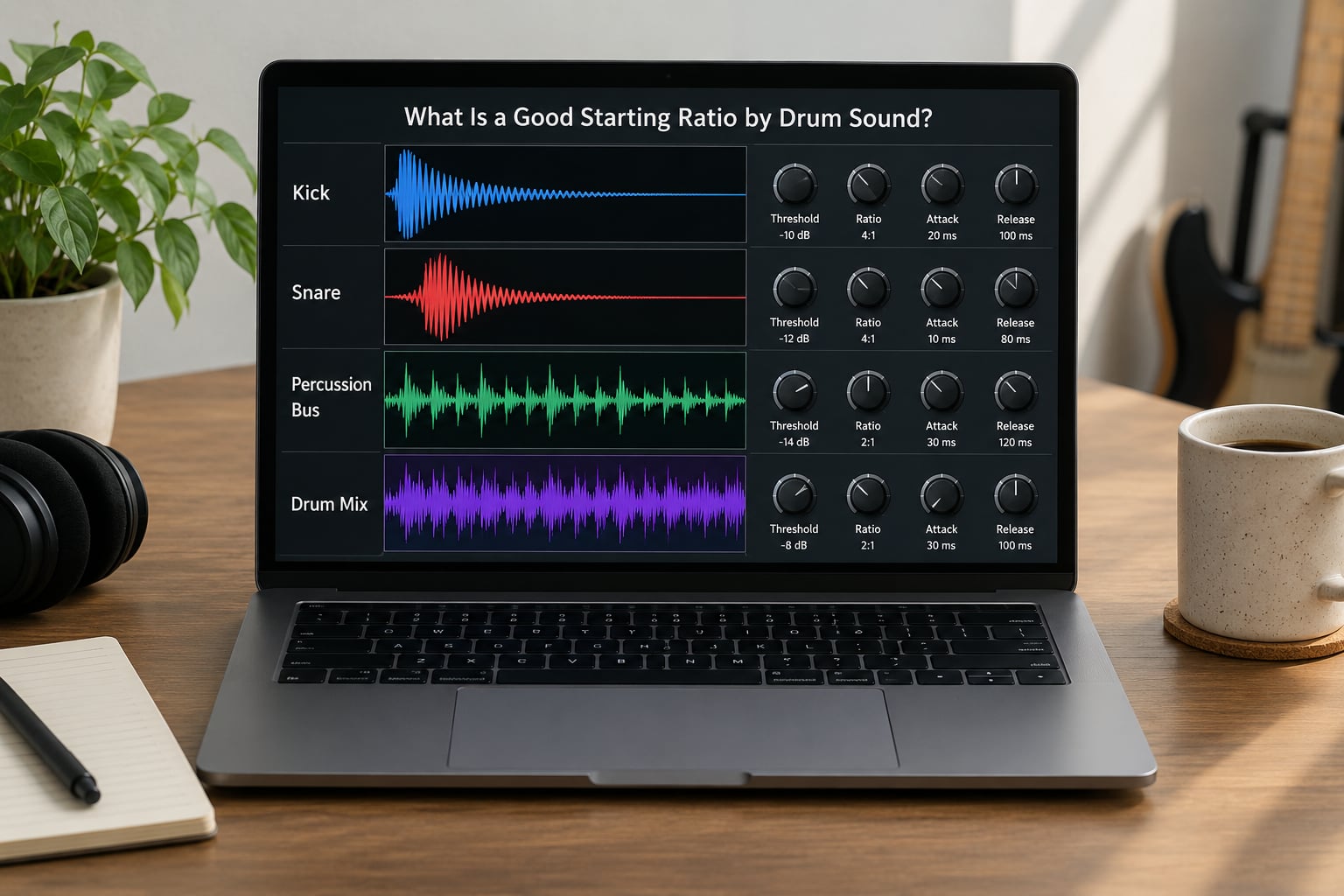 What Is a Good Starting Ratio by Drum Sound?