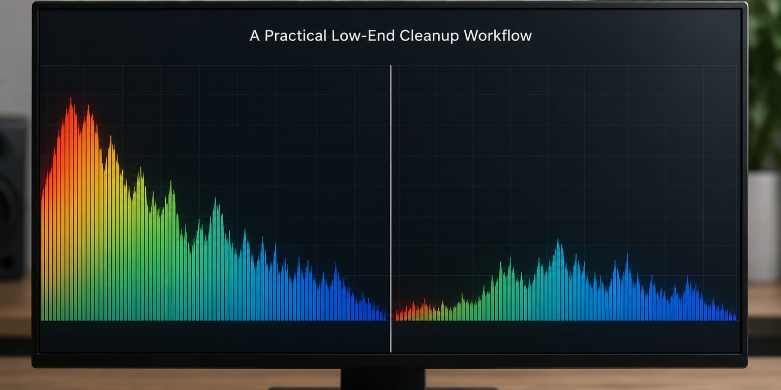 A Practical Low-End Cleanup Workflow