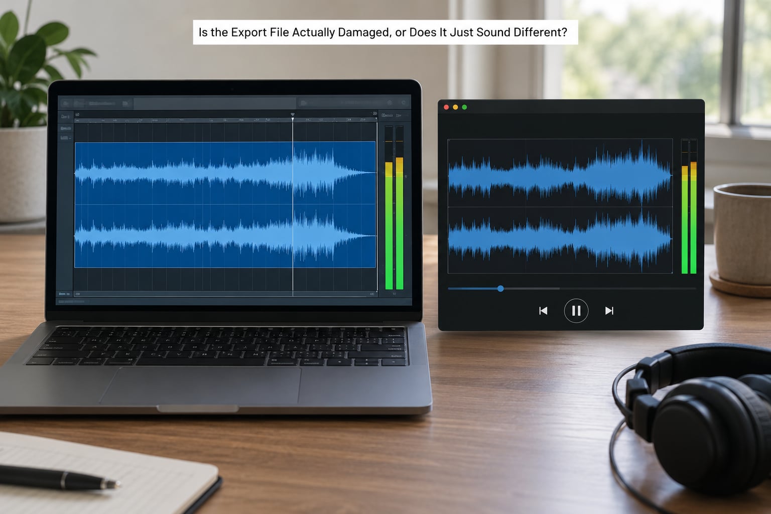 Is the Export File Actually Damaged, or Does It Just Sound Different?