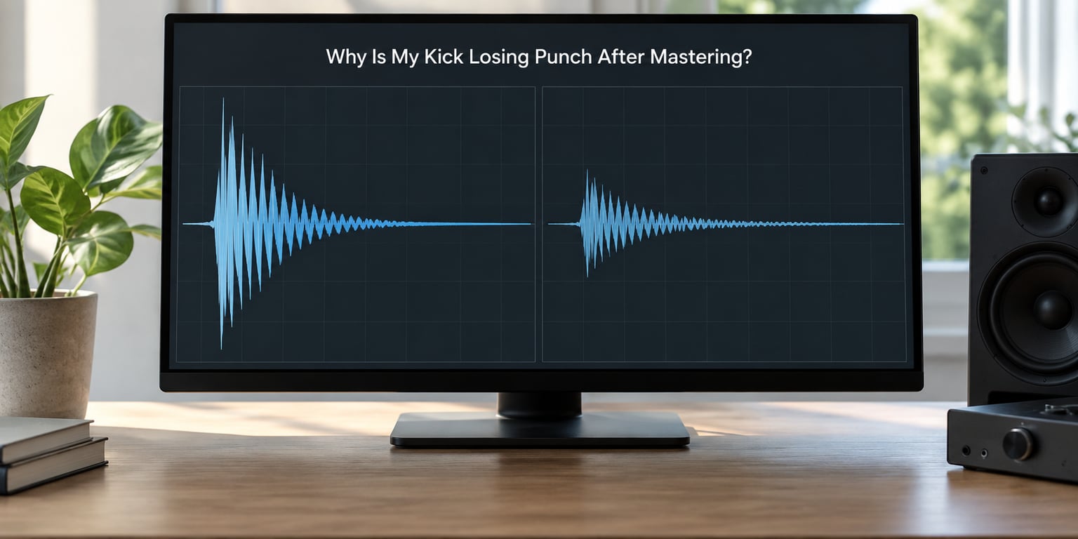 Why Is My Kick Losing Punch After Mastering?